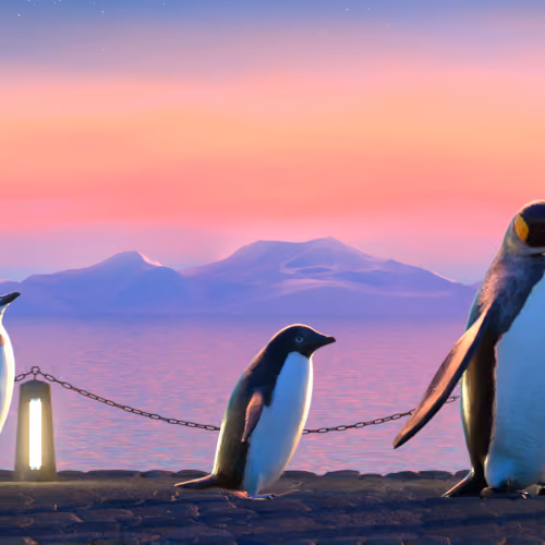 Five Penguins #2277