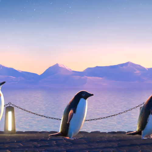 Five Penguins #2686