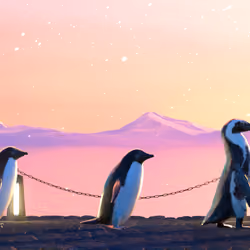 Five Penguins #698