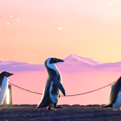 Five Penguins #1388