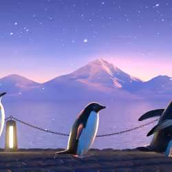 Five Penguins #2677
