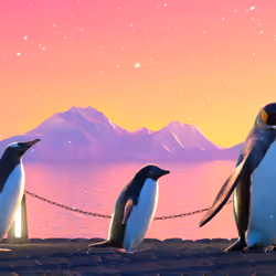 Five Penguins #638