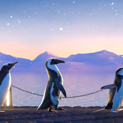 Five Penguins #1667