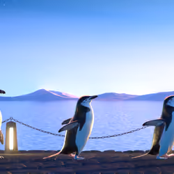 Five Penguins #1914