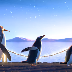 Five Penguins #2785