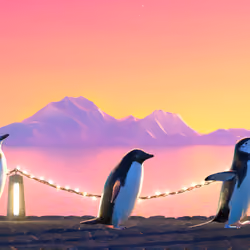 Five Penguins #1968