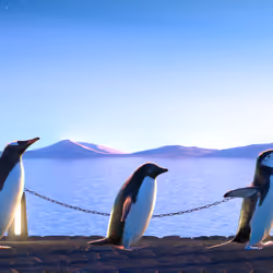 Five Penguins #1531