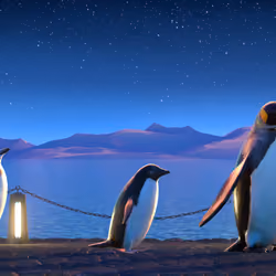 Five Penguins #2370