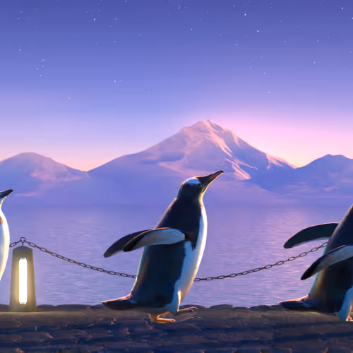 Five Penguins #2249