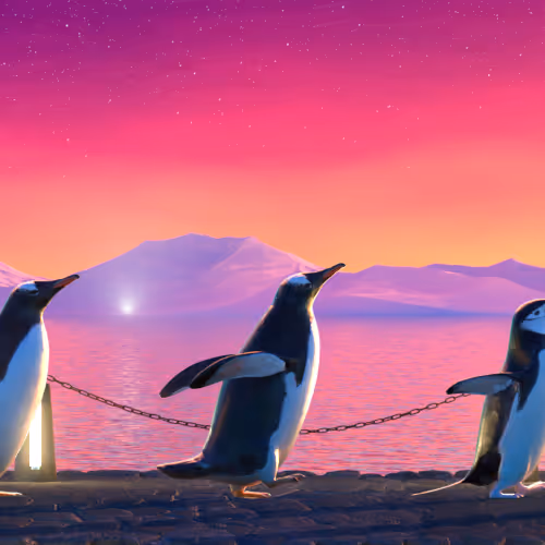 Five Penguins #1907