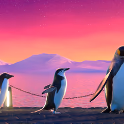 Five Penguins #163