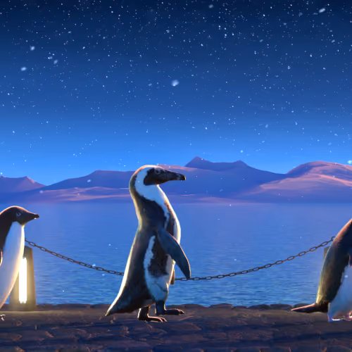 Five Penguins #1069