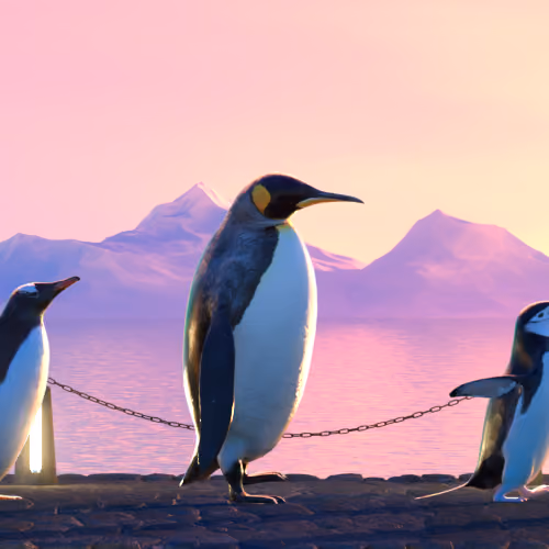 Five Penguins #2604