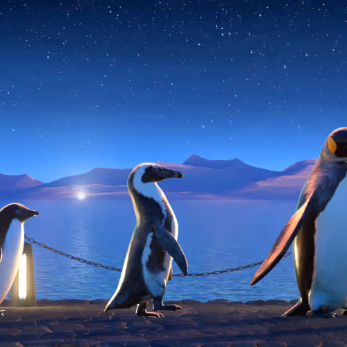 Five Penguins #2108