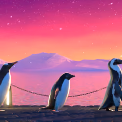 Five Penguins #2559