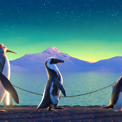 Five Penguins #929