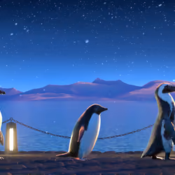 Five Penguins #2646