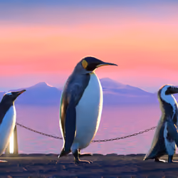 Five Penguins #2612