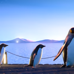 Five Penguins #1217