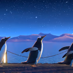 Five Penguins #1378