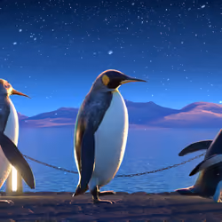 Five Penguins #593