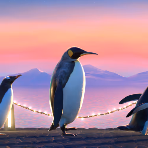 Five Penguins #2847
