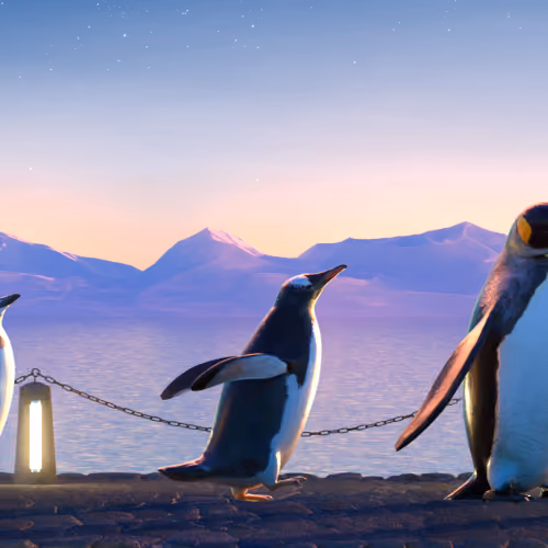 Five Penguins #530