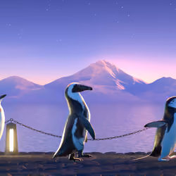 Five Penguins #2042