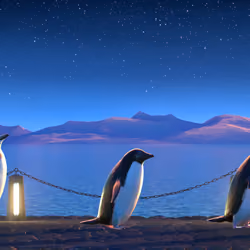 Five Penguins #2411