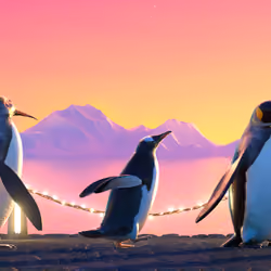 Five Penguins #2826