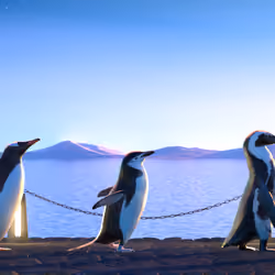 Five Penguins #1463