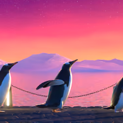 Five Penguins #1277