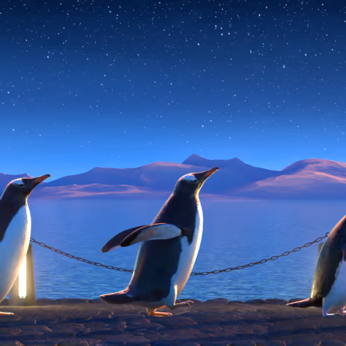 Five Penguins #1408