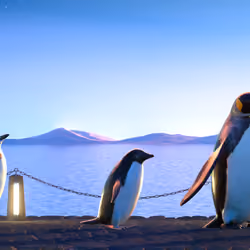 Five Penguins #1065