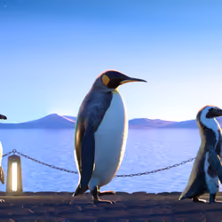 Five Penguins #2387