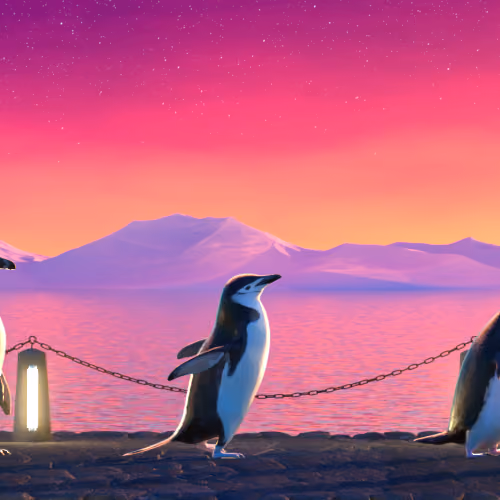 Five Penguins #2187