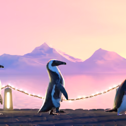 Five Penguins #3070