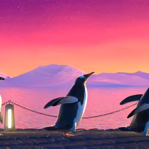 Five Penguins #1433