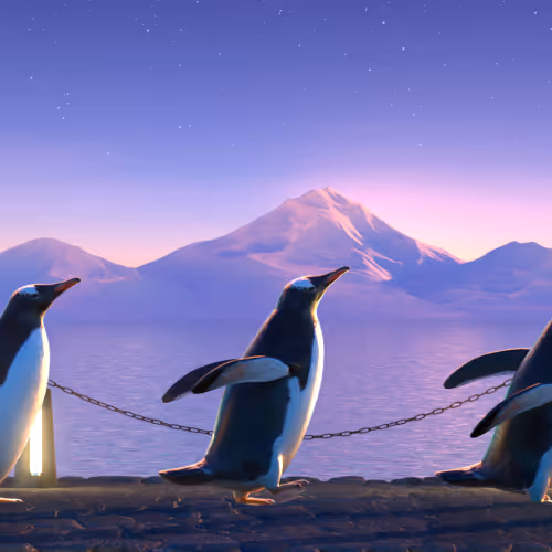 Five Penguins #3082