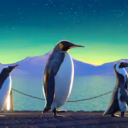 Five Penguins #129