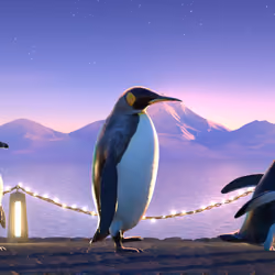 Five Penguins #753