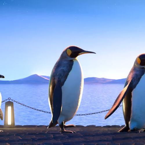 Five Penguins #2822