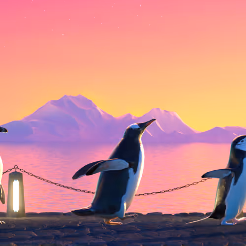 Five Penguins #2194