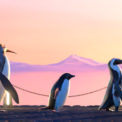 Five Penguins #2476