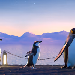 Five Penguins #1338