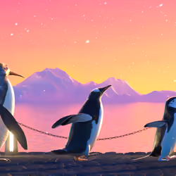 Five Penguins #691