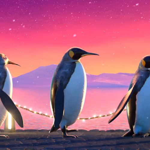 Five Penguins #1336