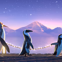 Five Penguins #114