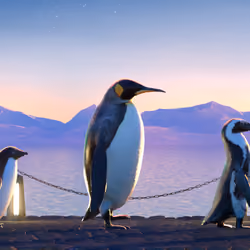 Five Penguins #1361