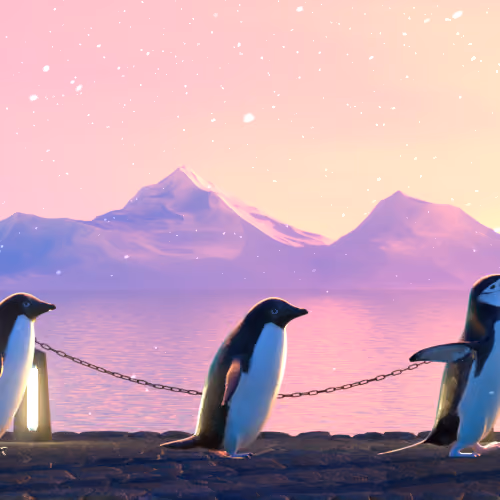 Five Penguins #746